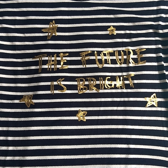 Black White Gold summer t-shirt - Picture 2 of 3